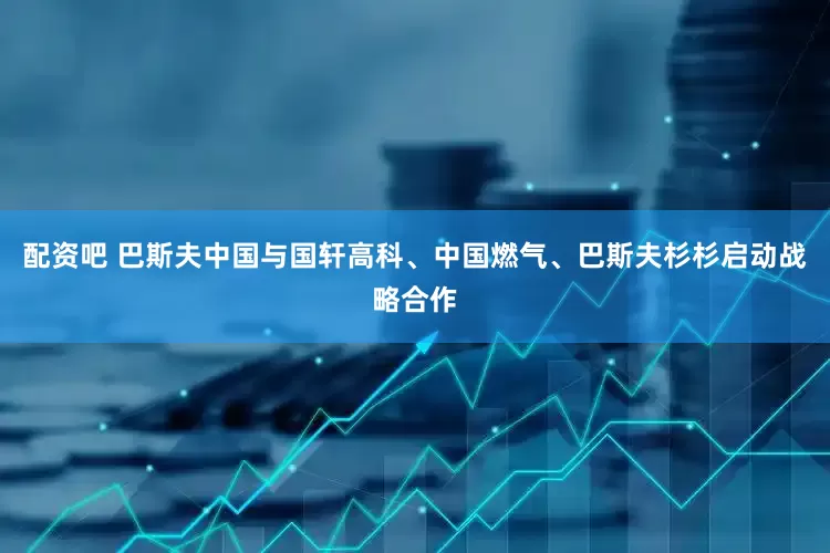 配资吧 巴斯夫中国与国轩高科、中国燃气、巴斯夫杉杉启动战略合作